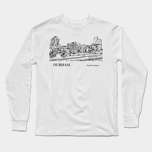 Durham - North Carolina Long Sleeve T-Shirt